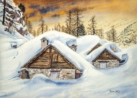 Hameau en Clarée.
